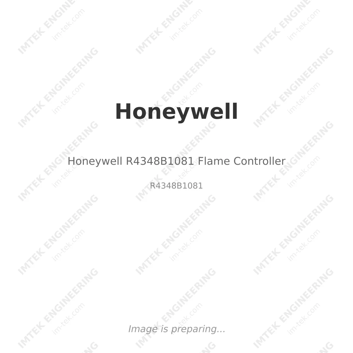 Honeywell Honeywell R4348B1081 Flame Controller - R4348B1081