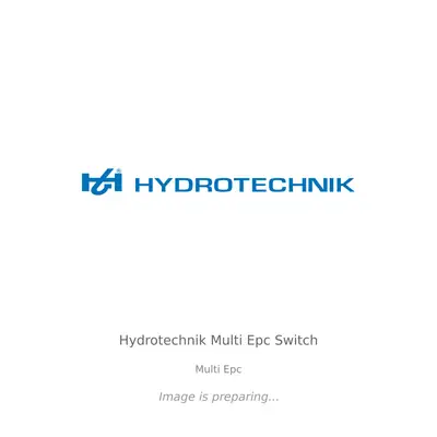 Hydrotechnik Hydrotechnik Multi Epc Switch - Multi Epc