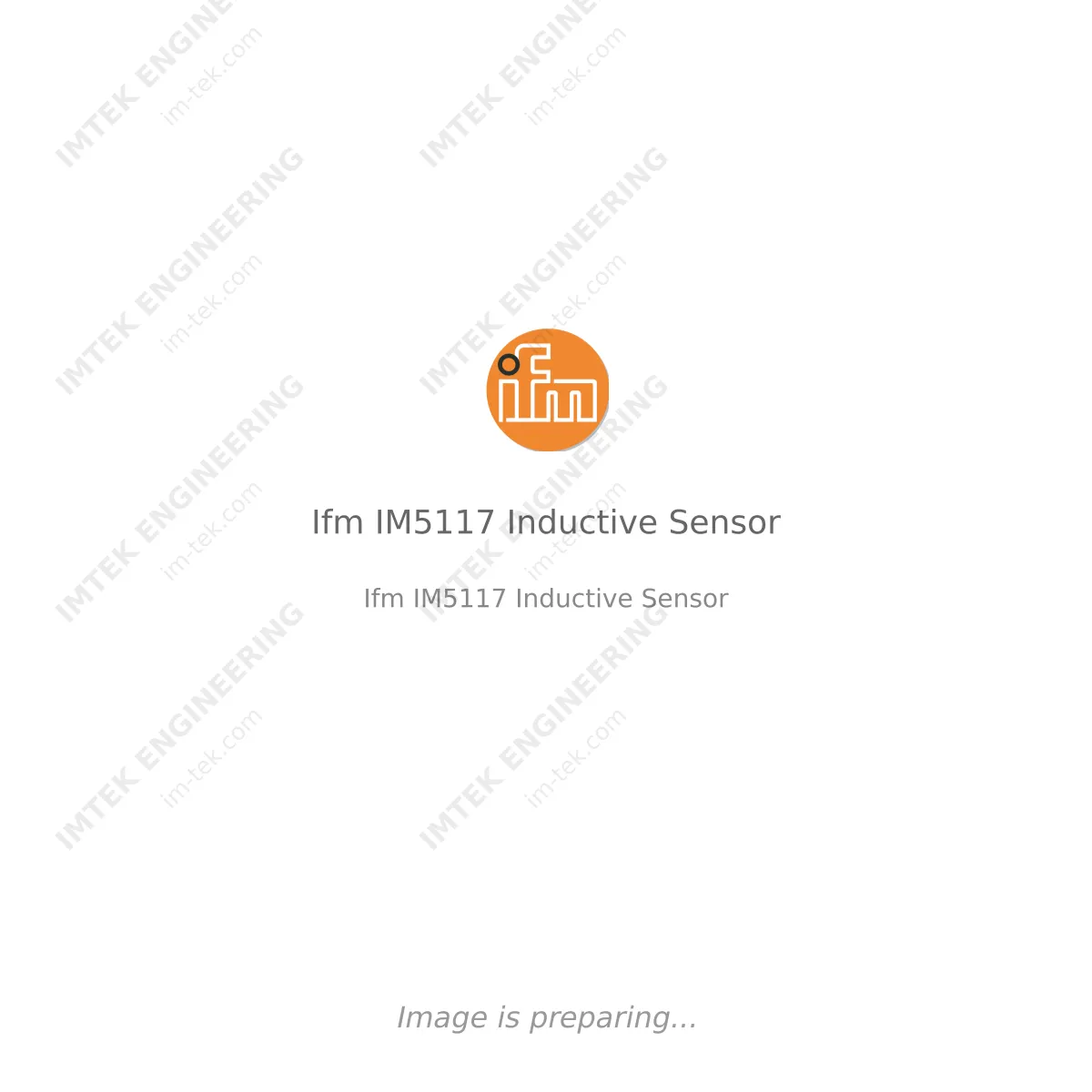 Ifm Ifm IM5117 Inductive Sensor - Ifm IM5117 Inductive Sensor
