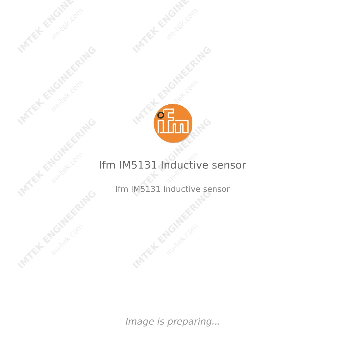 Ifm Ifm IM5131 Inductive sensor - Ifm IM5131 Inductive sensor