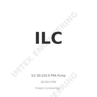 ILC ILC 00.220.0 PRA Pump - 00.220.0 PRA