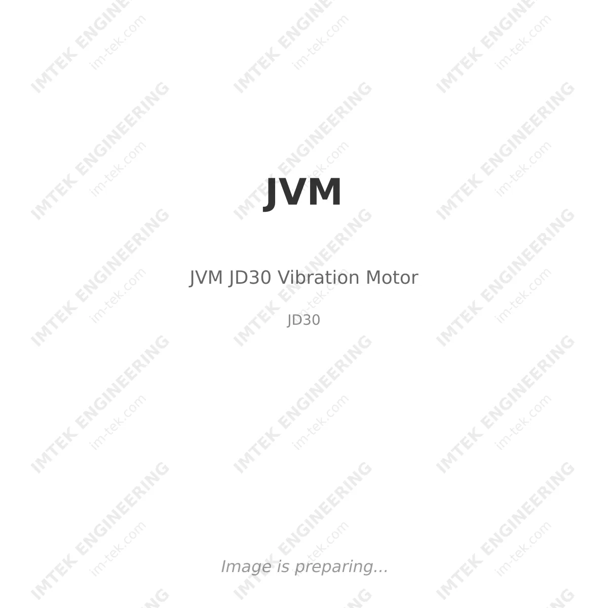 JVM JVM JD30 Vibration Motor - JD30