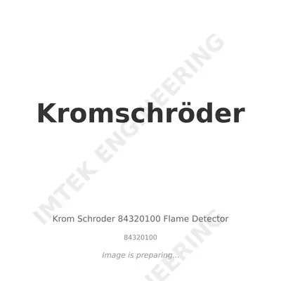 Kromschröder Krom Schroder 84320100 Flame Detector - 84320100