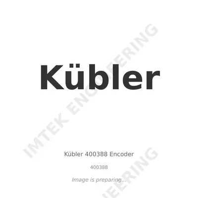 Kübler Kübler 400388 Encoder - 400388