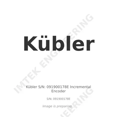 Kübler Kubler S/N: 091900178E Incremental Encoder - S/N: 091900178E thumbnail 1