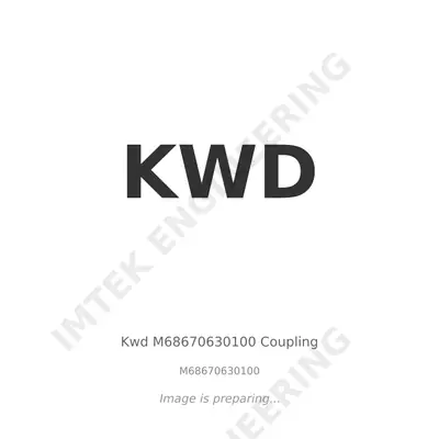 KWD Kwd M68670630100 Coupling - M68670630100