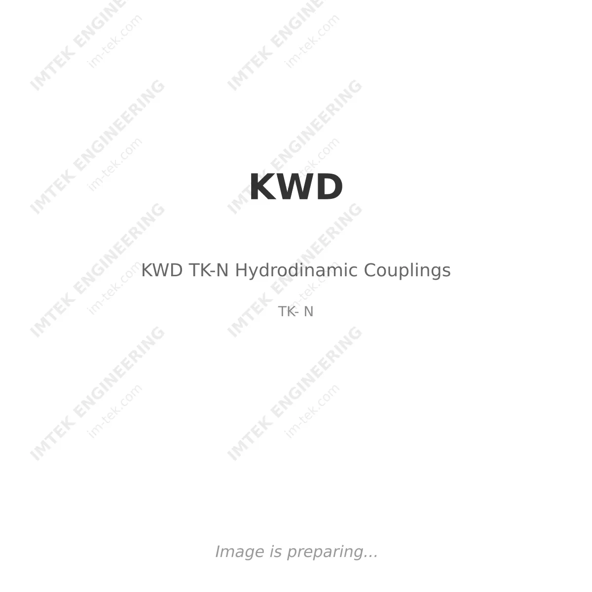 KWD KWD TK-N Hydrodinamic Couplings - TK- N