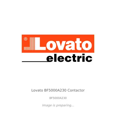 Lovato Lovato BF5000A230 Contactor - BF5000A230 thumbnail 1