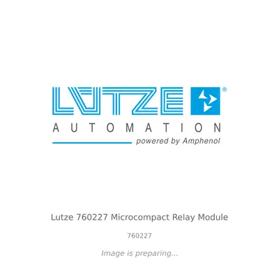 Lutze Lutze 760227 Microcompact Relay Module - 760227 thumbnail 1