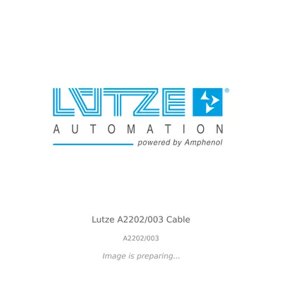 Lutze Lutze A2202/003 Cable - A2202/003 thumbnail 1