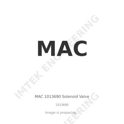 MAC MAC 1013690 Solenoid Valve - 1013690