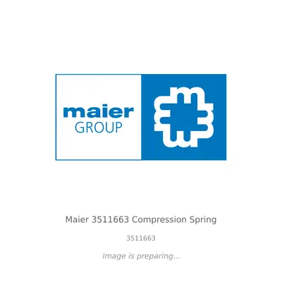 Maier Maier 3511663 Compression Spring - 3511663
