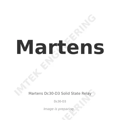Martens Martens Dc30-D3 Solid State Relay - Dc30-D3