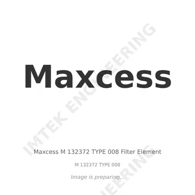 Maxcess Maxcess M 132372 TYPE 008 Filter Element - M 132372 TYPE 008
