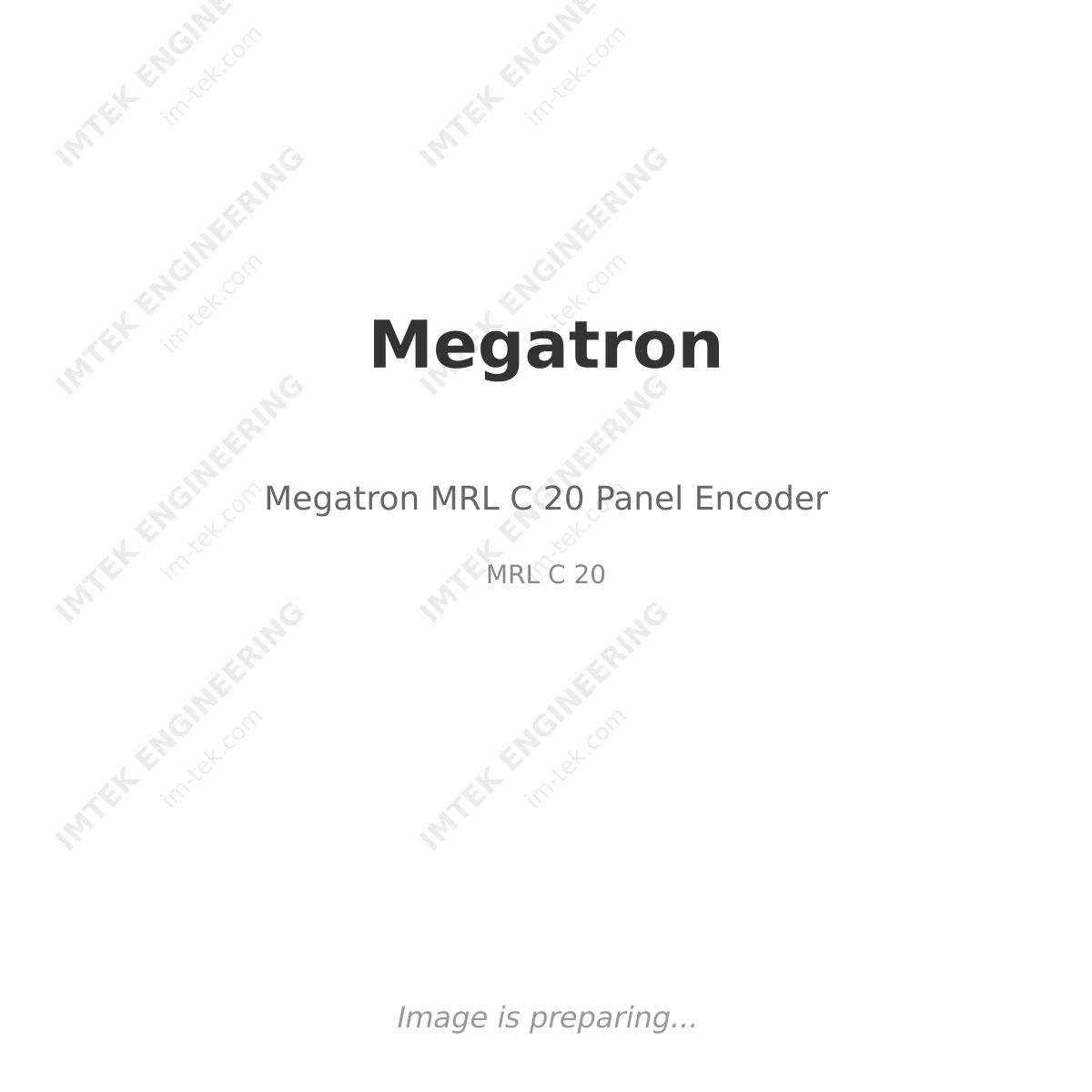 Megatron Megatron MRL C 20 Panel Encoder - MRL C 20