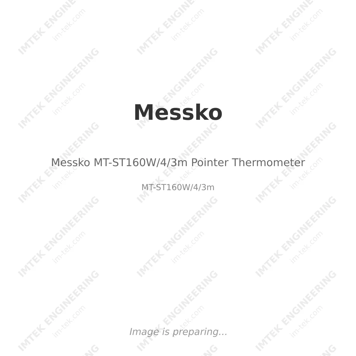 Messko Messko MT-ST160W/4/3m Pointer Thermometer - MT-ST160W/4/3m