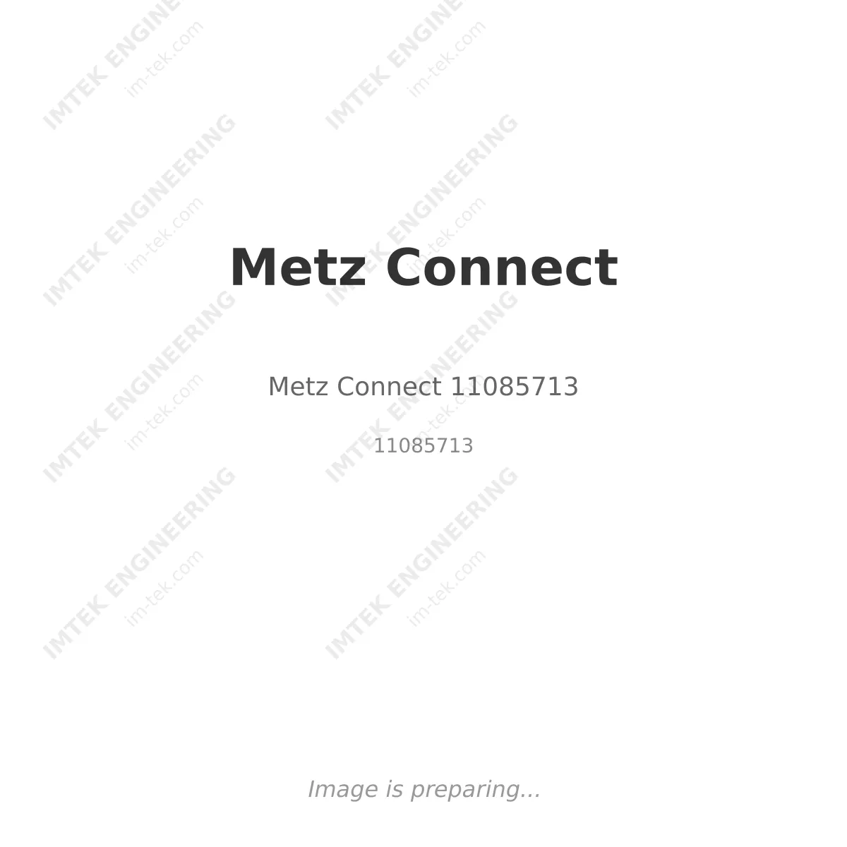 Metz Connect Metz Connect 11085713 - 11085713