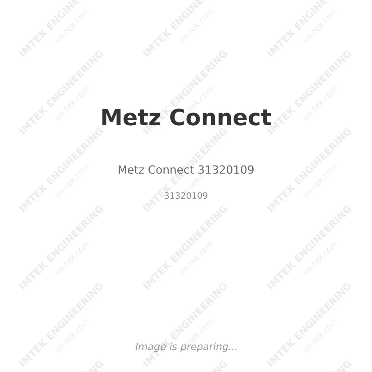 Metz Connect Metz Connect 31320109 - 31320109