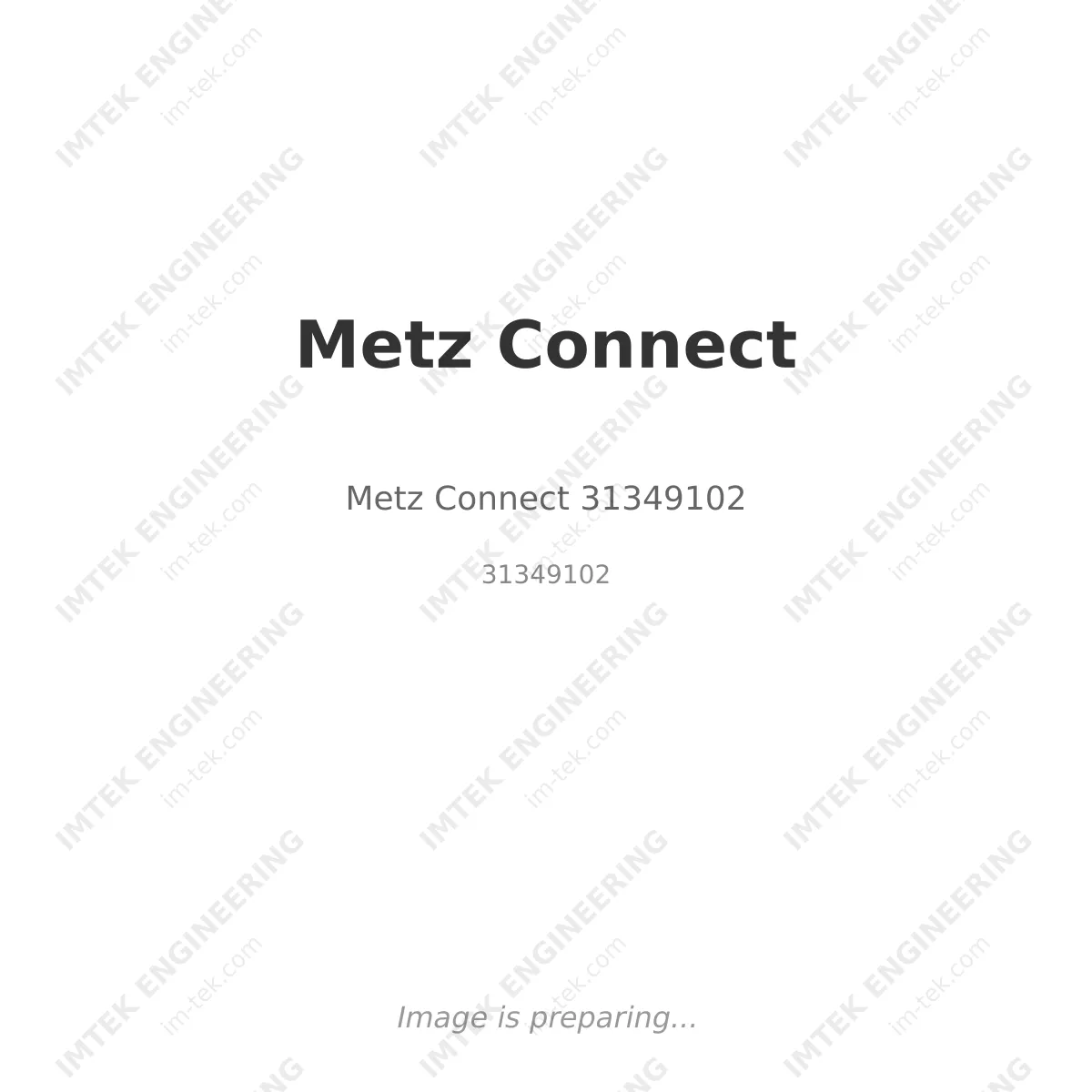 Metz Connect Metz Connect 31349102 - 31349102