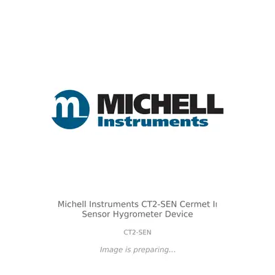 Michell Instruments Michell Instruments CT2-SEN Cermet Iı Sensor Hygrometer Device - CT2-SEN