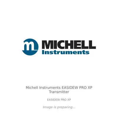 Michell Instruments Michell Instruments EASIDEW PRO XP Transmitter - EASIDEW PRO XP