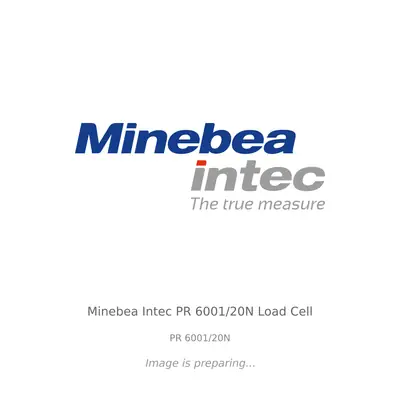 Minebea Intec Minebea Intec PR 6001/20N Load Cell - PR 6001/20N