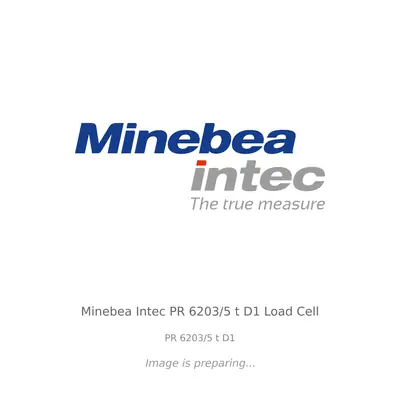 Minebea Intec Minebea Intec PR 6203/5 t D1 Load Cell - PR 6203/5 t D1