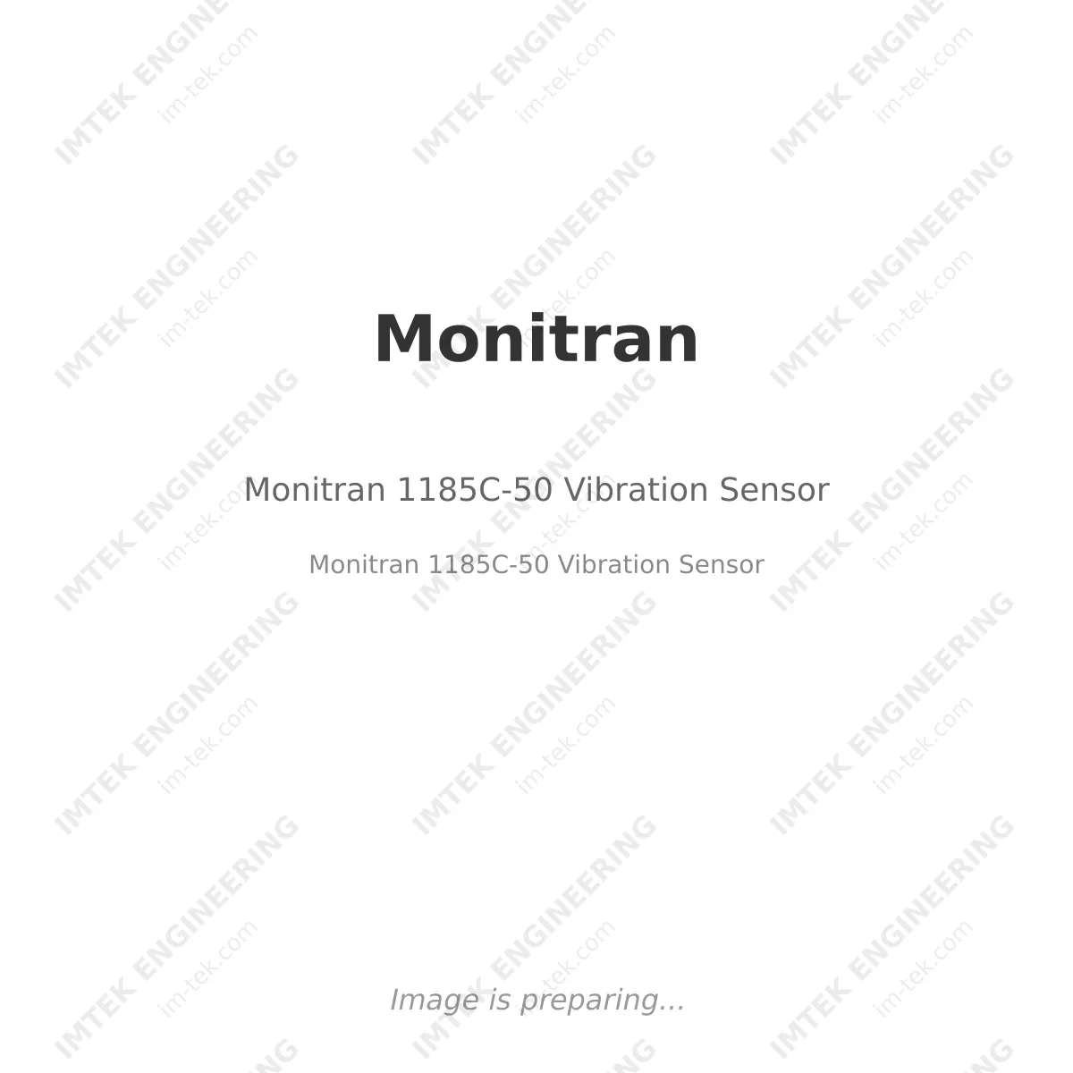 Monitran Monitran 1185C-50 Vibration Sensor - Monitran 1185C-50 Vibration Sensor