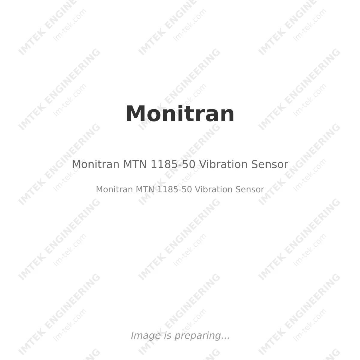 Monitran Monitran MTN 1185-50 Vibration Sensor - Monitran MTN 1185-50 Vibration Sensor