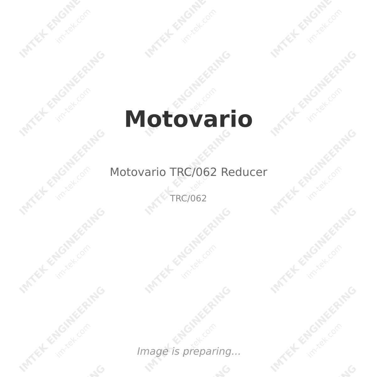 Motovario Motovario TRC/062 Reducer - TRC/062