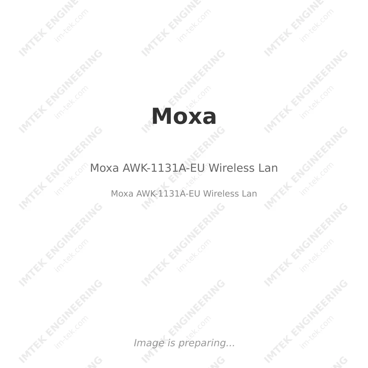 Moxa Moxa AWK-1131A-EU Wireless Lan - Moxa AWK-1131A-EU Wireless Lan