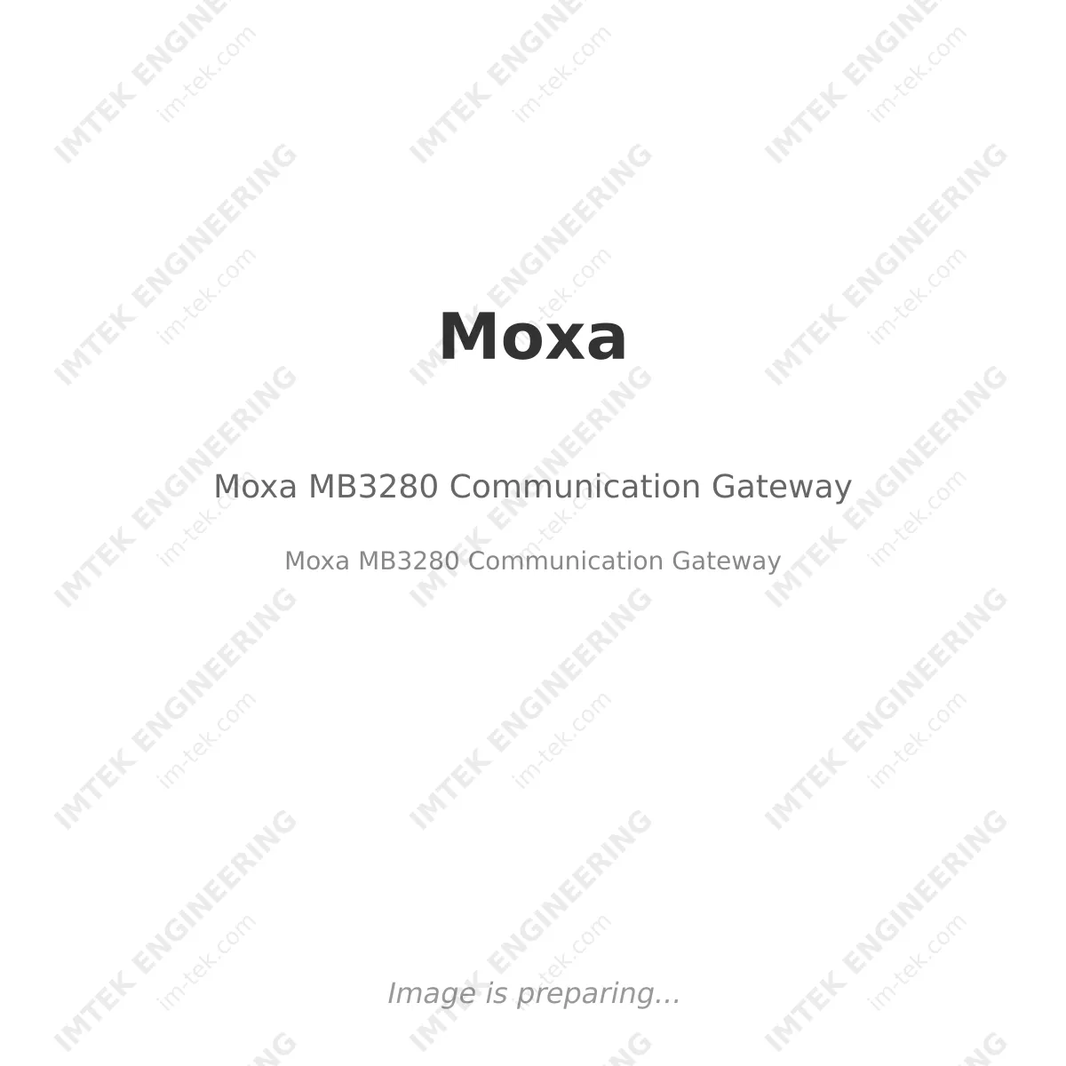 Moxa Moxa MB3280 Communication Gateway - Moxa MB3280 Communication Gateway