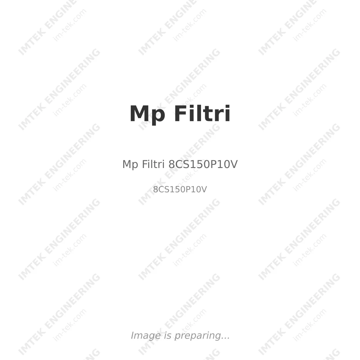 Mp Filtri Mp Filtri 8CS150P10V - 8CS150P10V