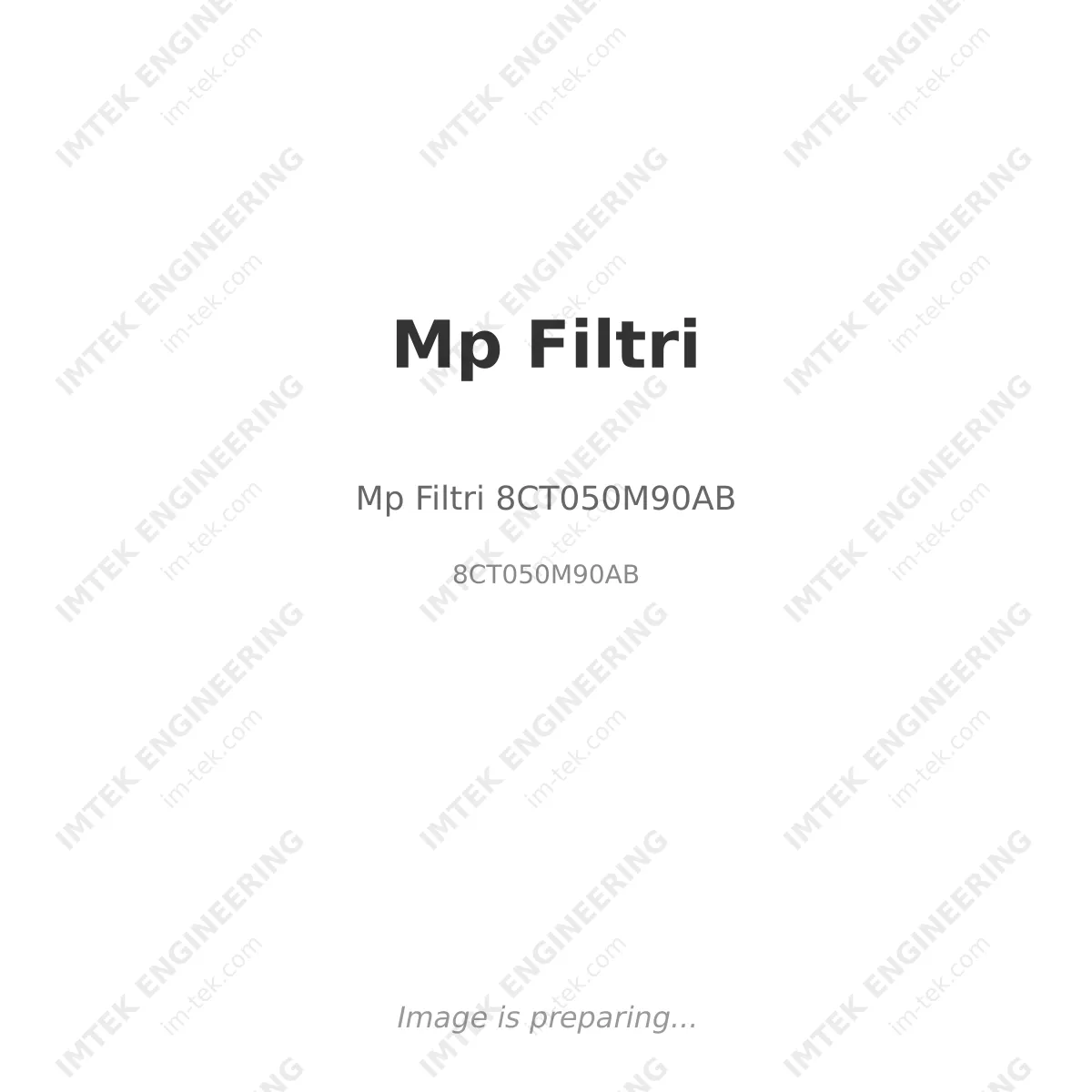 Mp Filtri Mp Filtri 8CT050M90AB - 8CT050M90AB