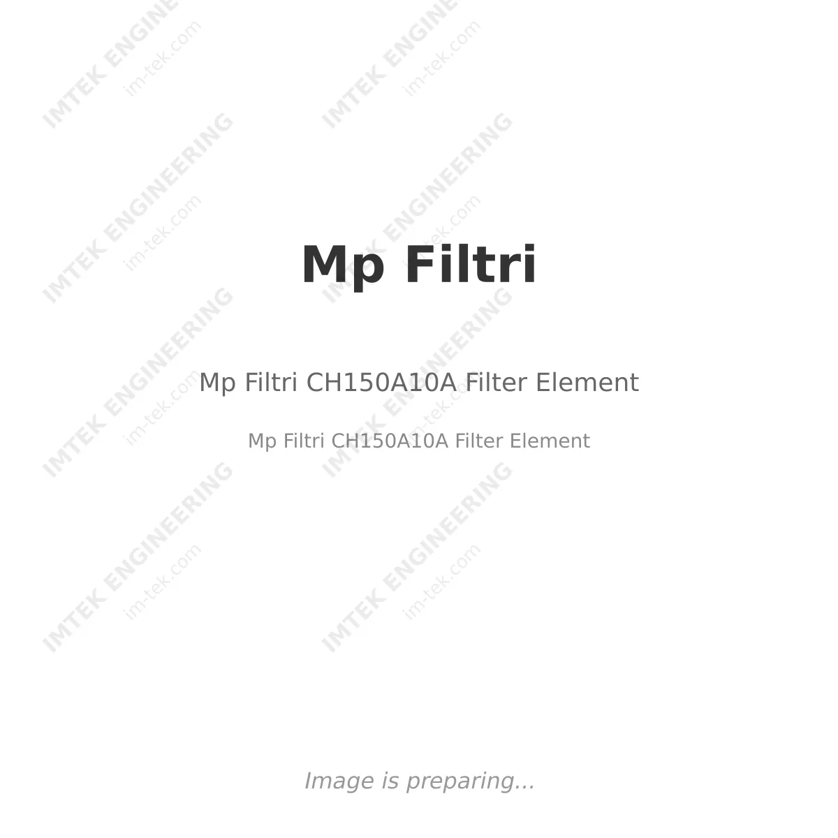 Mp Filtri Mp Filtri CH150A10A Filter Element - Mp Filtri CH150A10A Filter Element