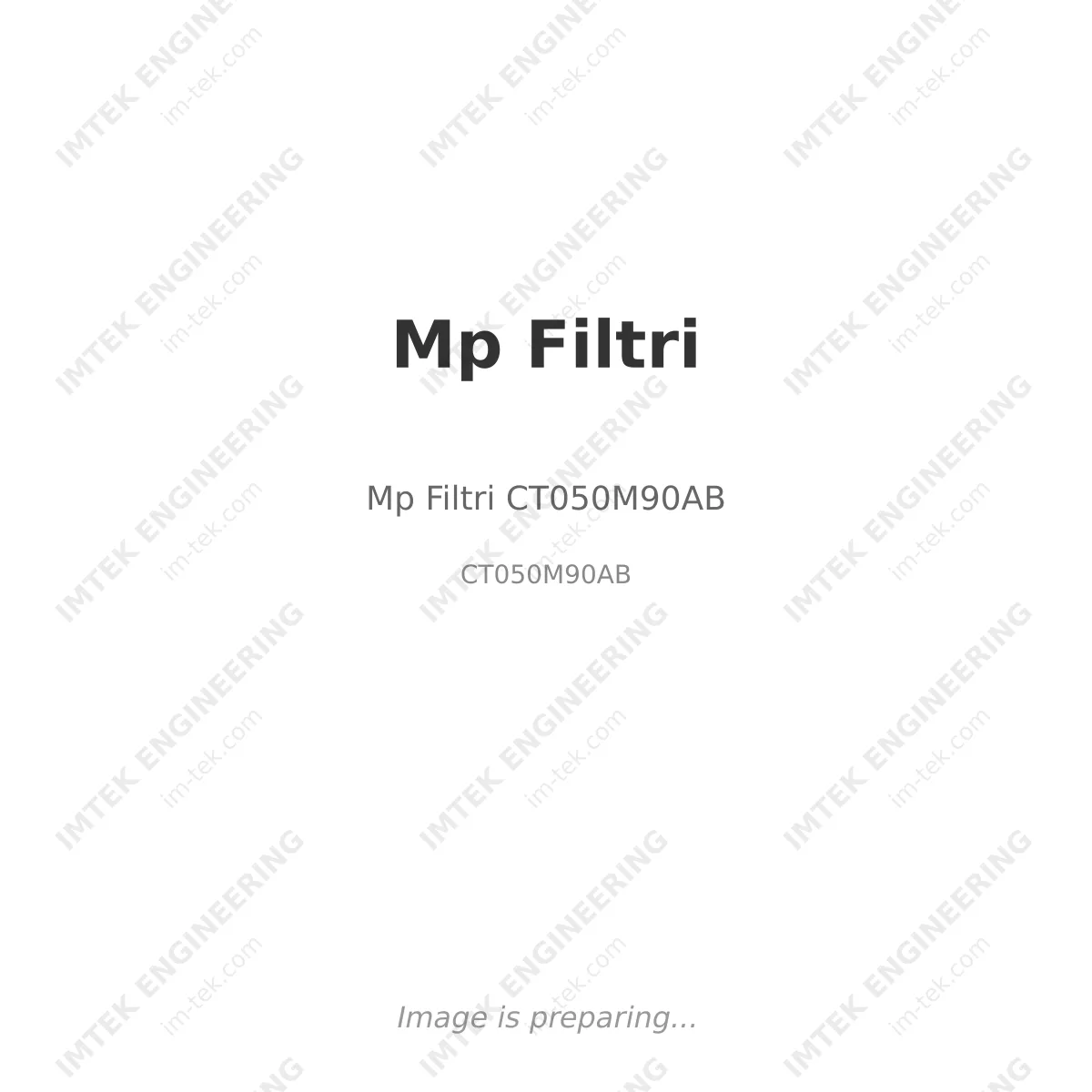 Mp Filtri Mp Filtri CT050M90AB - CT050M90AB