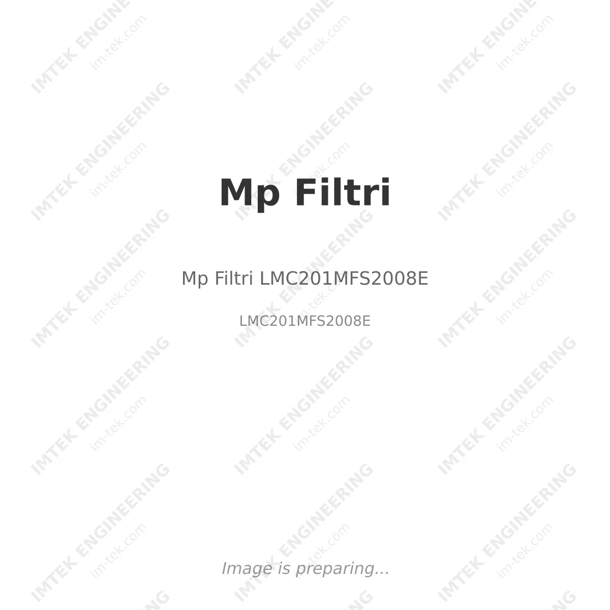 Mp Filtri Mp Filtri LMC201MFS2008E - LMC201MFS2008E