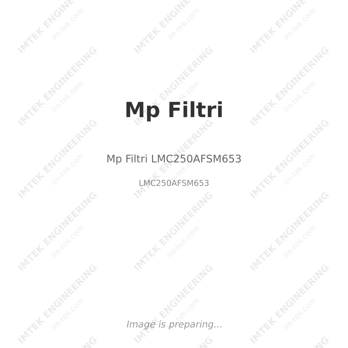 Mp Filtri Mp Filtri LMC250AFSM653 - LMC250AFSM653