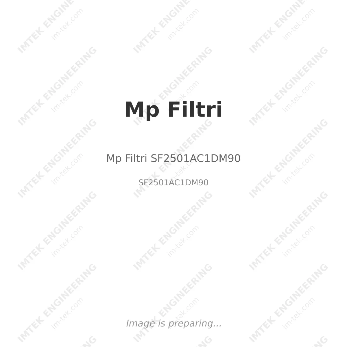 Mp Filtri Mp Filtri SF2501AC1DM90 - SF2501AC1DM90