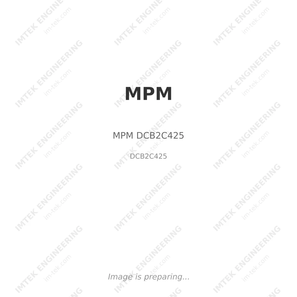 MPM MPM DCB2C425 - DCB2C425