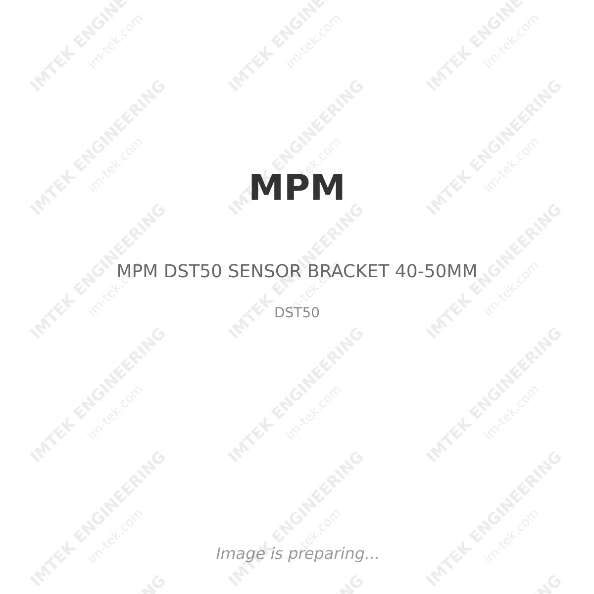MPM MPM DST50 SENSOR BRACKET 40-50MM - DST50