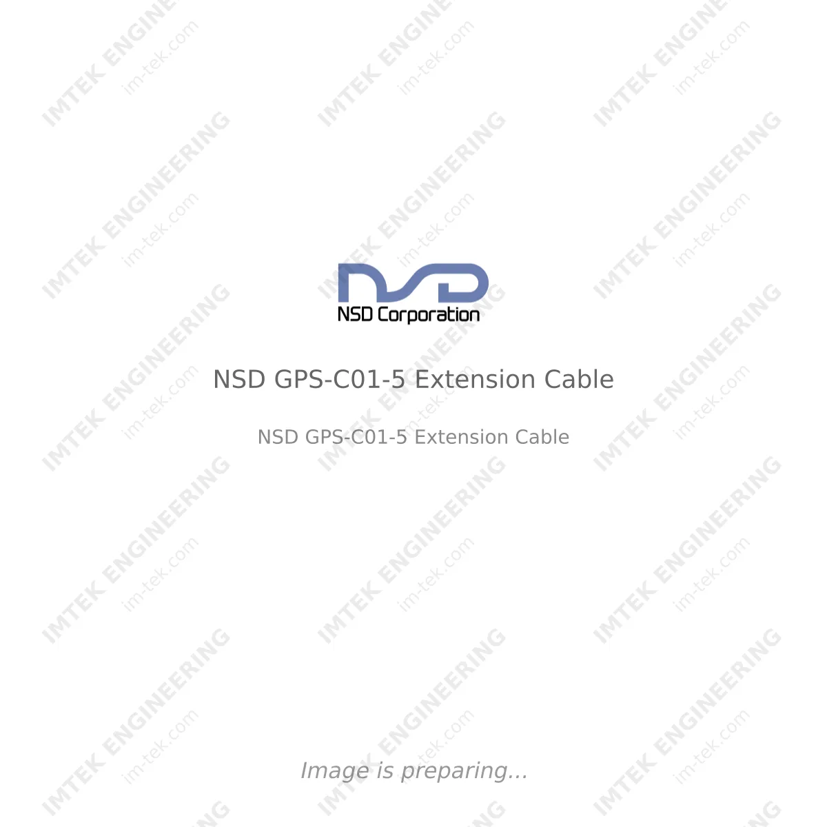NSD NSD GPS-C01-5 Extension Cable - NSD GPS-C01-5 Extension Cable