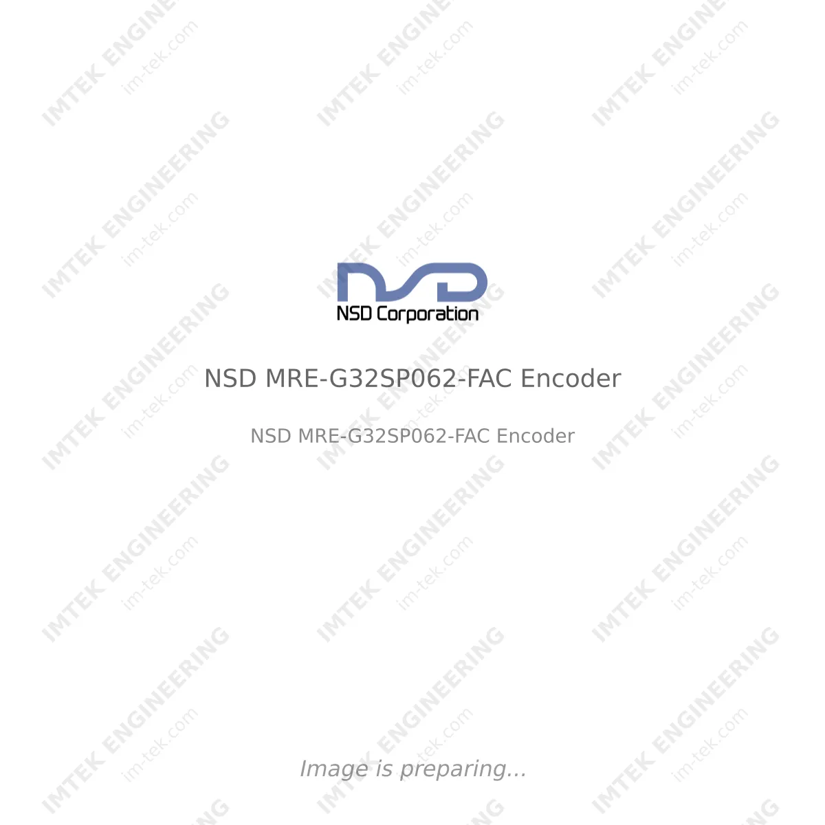 NSD NSD MRE-G32SP062-FAC Encoder - NSD MRE-G32SP062-FAC Encoder