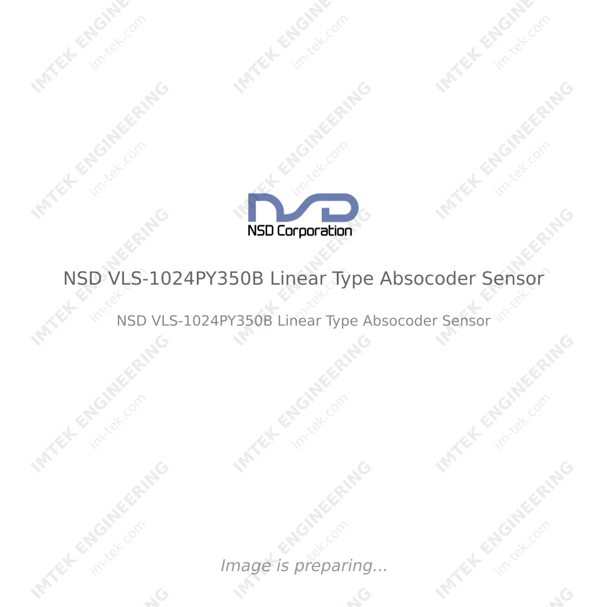NSD NSD VLS-1024PY350B Linear Type Absocoder Sensor - NSD VLS-1024PY350B Linear Type Absocoder Sensor