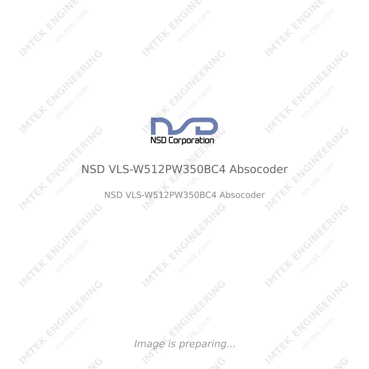 NSD NSD VLS-W512PW350BC4 Absocoder - NSD VLS-W512PW350BC4 Absocoder