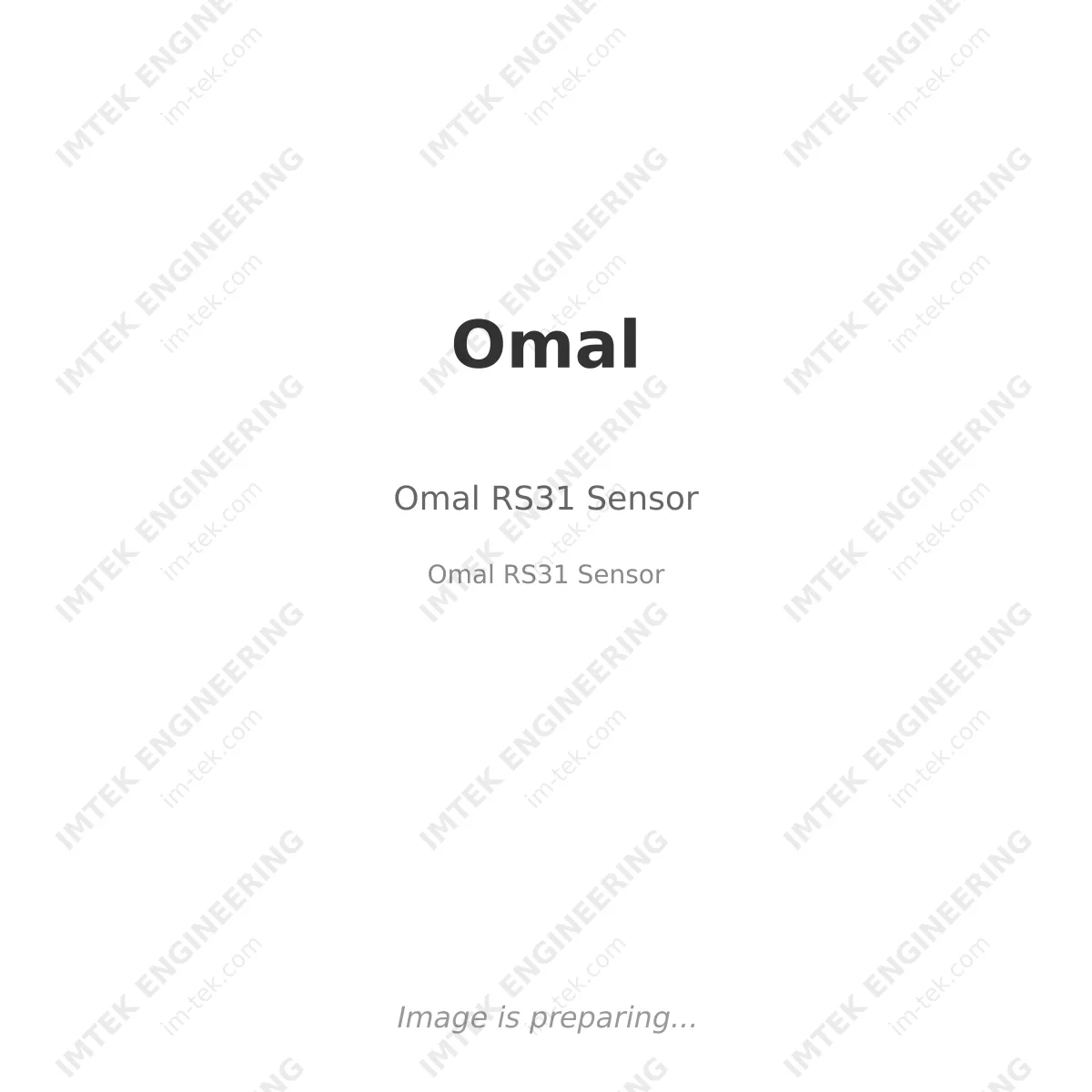 Omal Omal RS31 Sensor - Omal RS31 Sensor