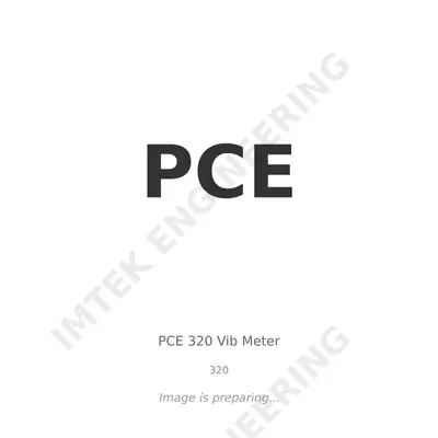 PCE PCE 320 Vib Meter - 320