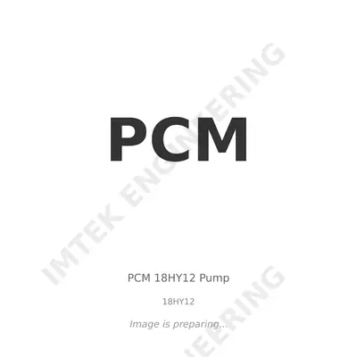 PCM PCM 18HY12 Pump - 18HY12
