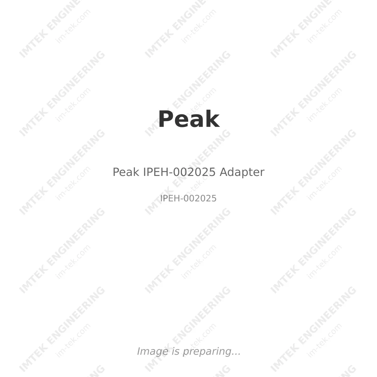 Peak Peak IPEH-002025 Adapter - IPEH-002025