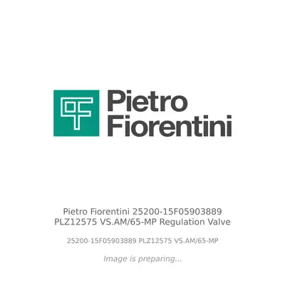 Pietro Fiorentini Pietro Fiorentini 25200-15F05903889 PLZ12575 VS.AM/65-MP Regulation Valve - 25200-15F05903889 PLZ12575 VS.AM/65-MP